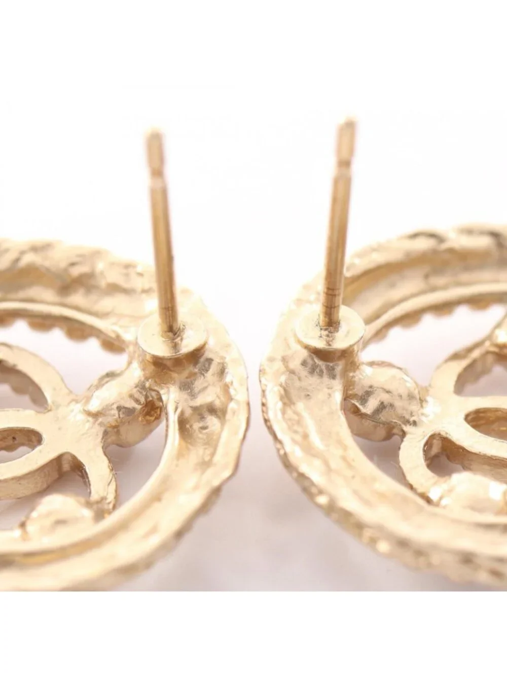 Chanel Earrings CC Logo Circle